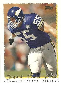 Jack Del Rio Minnesota Vikings 1995 Topps NFL #120